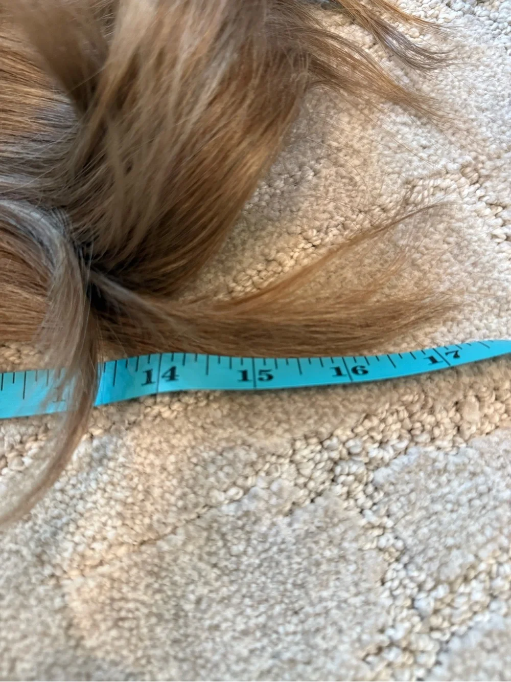 Synthetic Clip-In Ponytail Extension in Light Brown